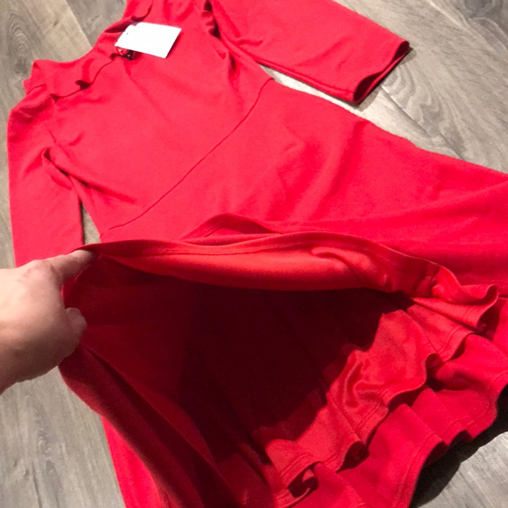 🆕 Bailey 44 Ruffle Ponte Dress❤️ - Picture 5 of 8